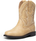 DREAM PAIRS Toddler Cowboy Boots - Comfortable Western Style