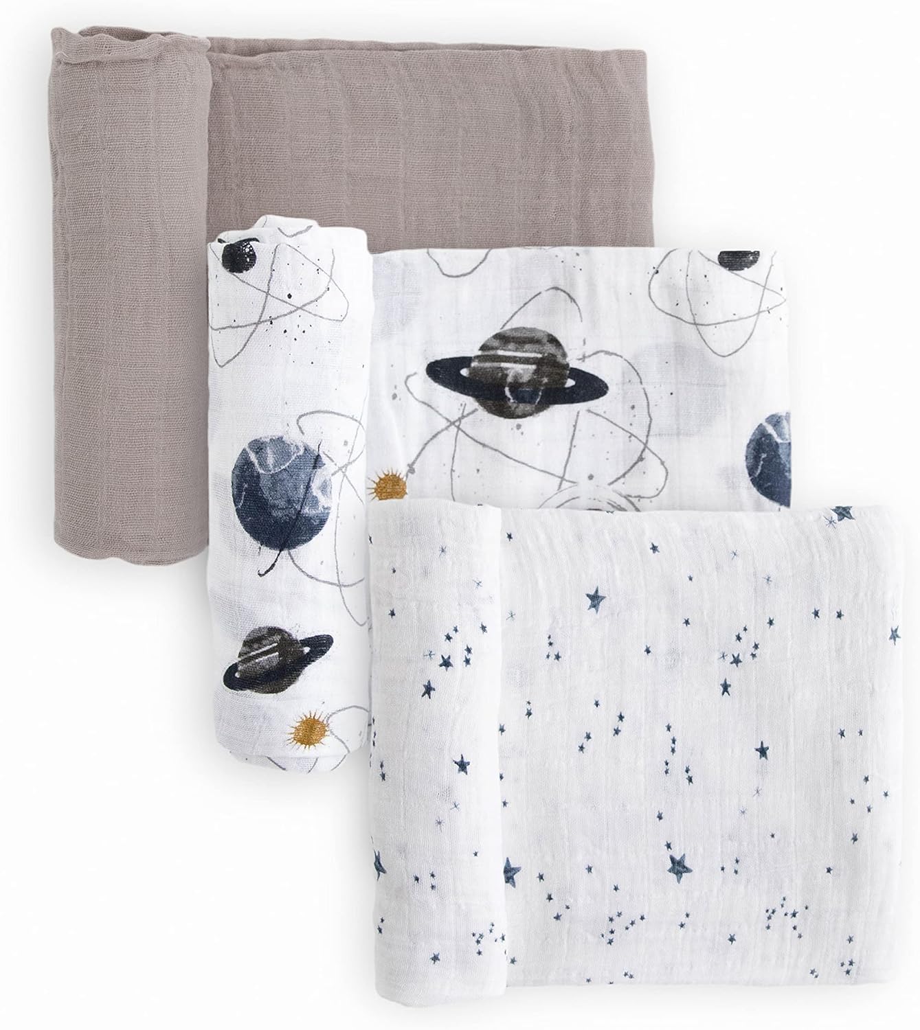 Little Unicorn Premium Muslin Swaddle Blanket 3 Pack for Babies