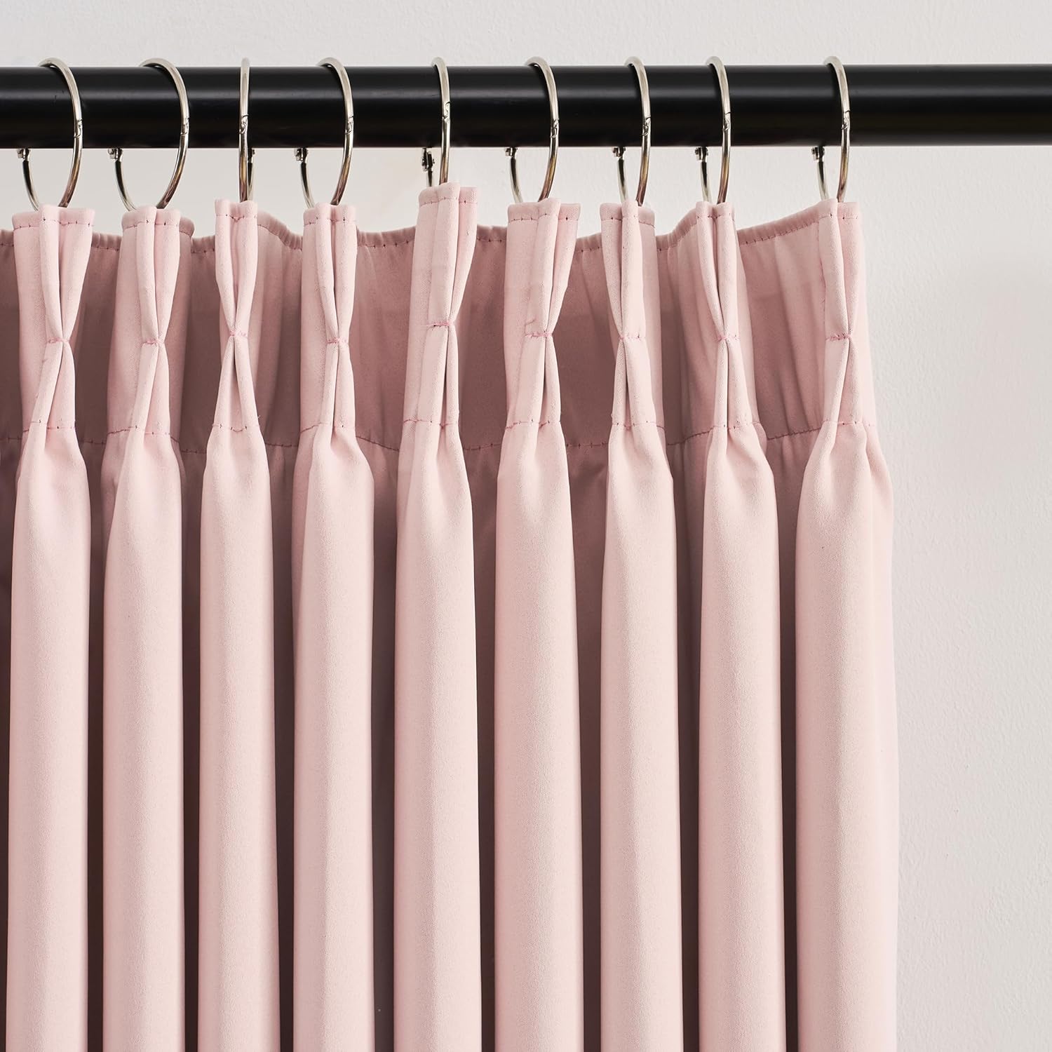 Light Blocking Pink Curtains 84 - KEQIAOSUOCAI