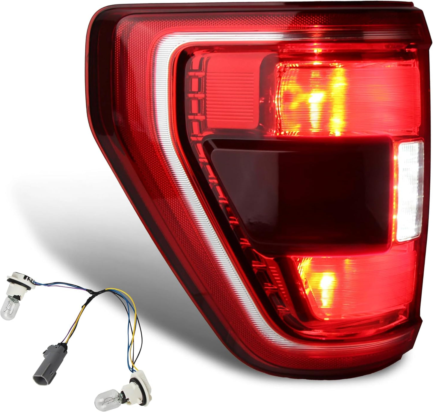 Tail Light Compatible with Ford F150 XL XLT 2021 2022 2023