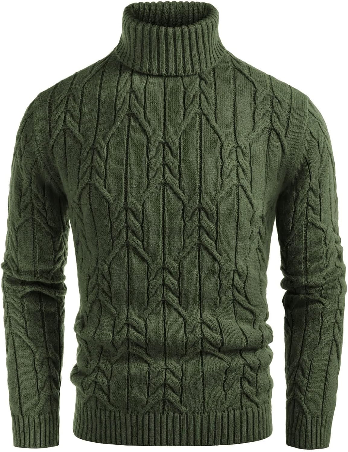 Stylish GRACE KARIN Men Turtleneck Sweater for Every Occasion