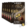 LINDOR 70% Extra Dark Chocolate Truffles - Smooth Melting Indulgence