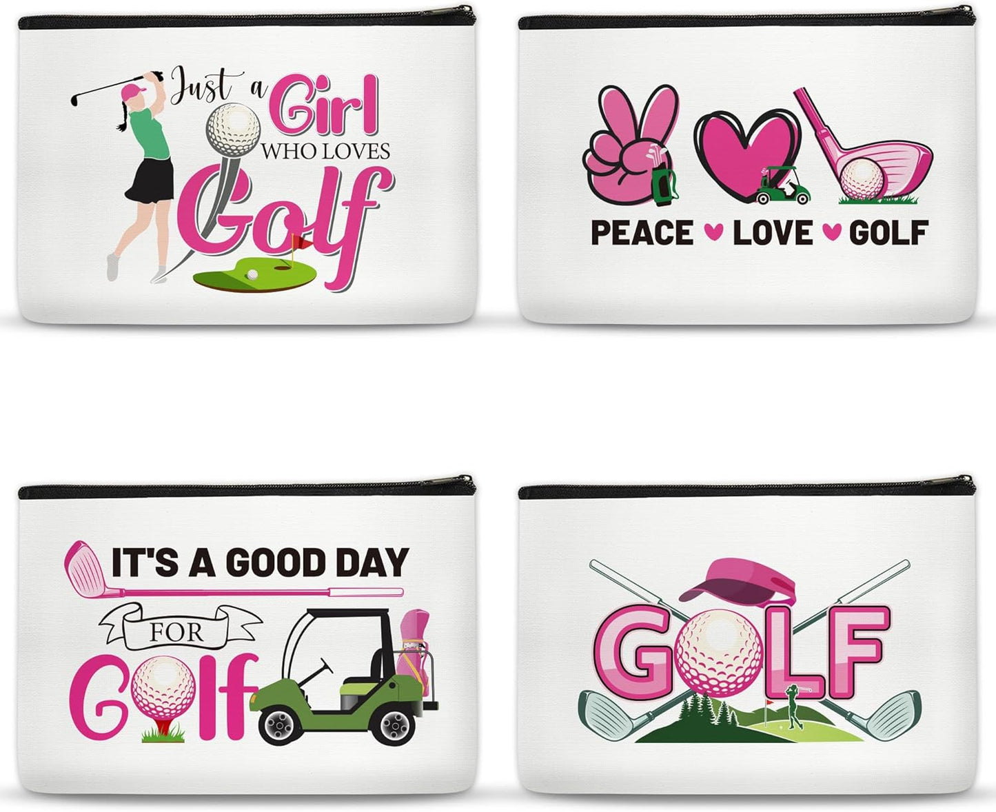 Stylish Golf Makeup Bag for On-The-Go Glam - Papiailove