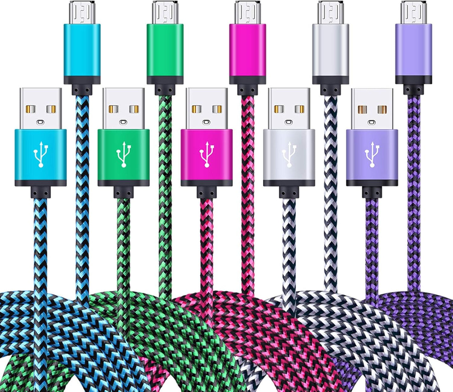 Fast Charge Your Devices with FiveBox 6ft Micro USB Cable 5-Pack