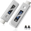 Wireless HDMI Transmitter and Receiver 164ft Range - Plug & Play 4K