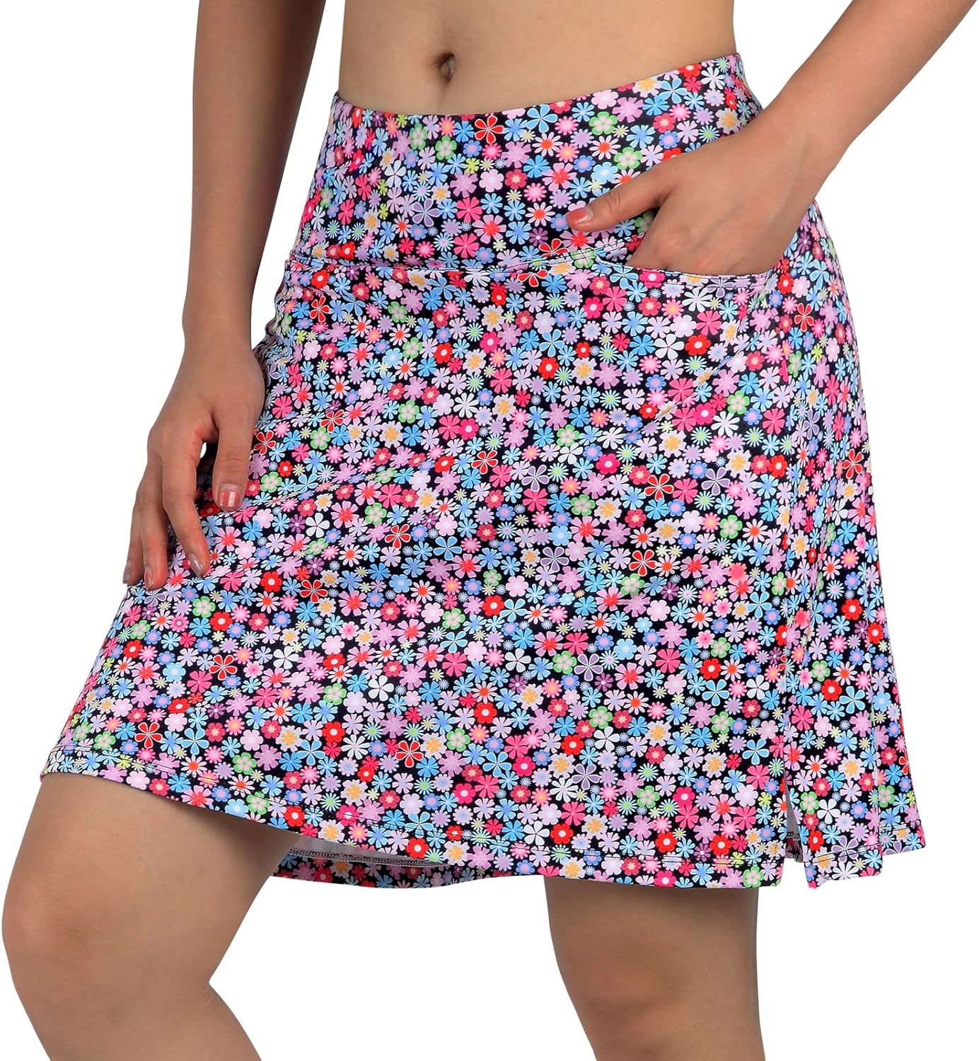 beroy Skorts for Women - 20in Knee Length Athletic Skirt