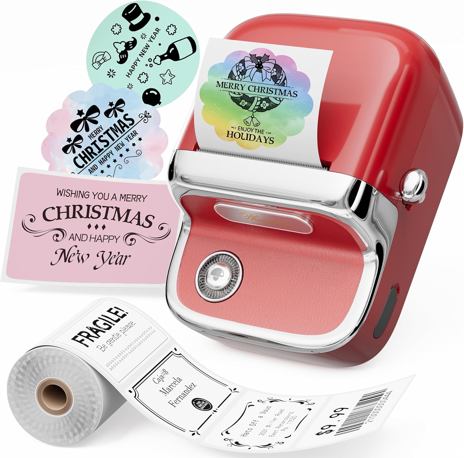 Portable Bluetooth Label Printer - Print Anywhere!