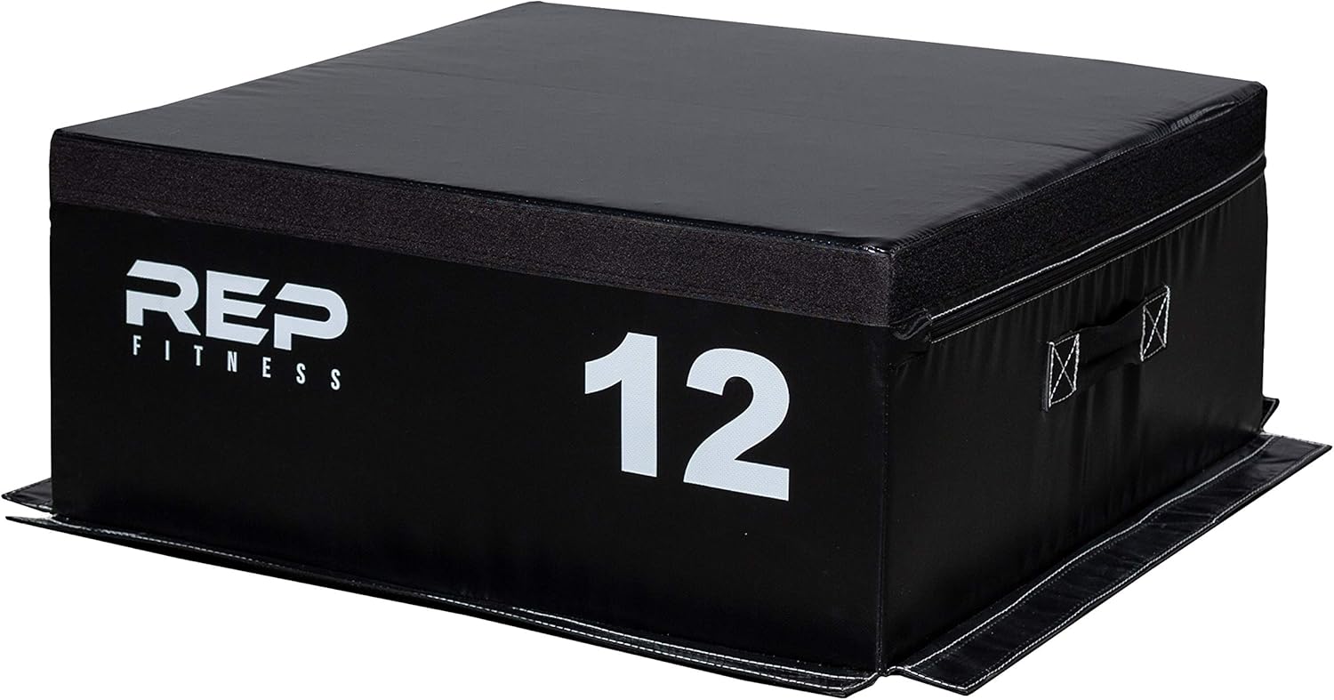 REP Fitness Stackable Soft Foam Plyo Boxes for Home Gym Training
