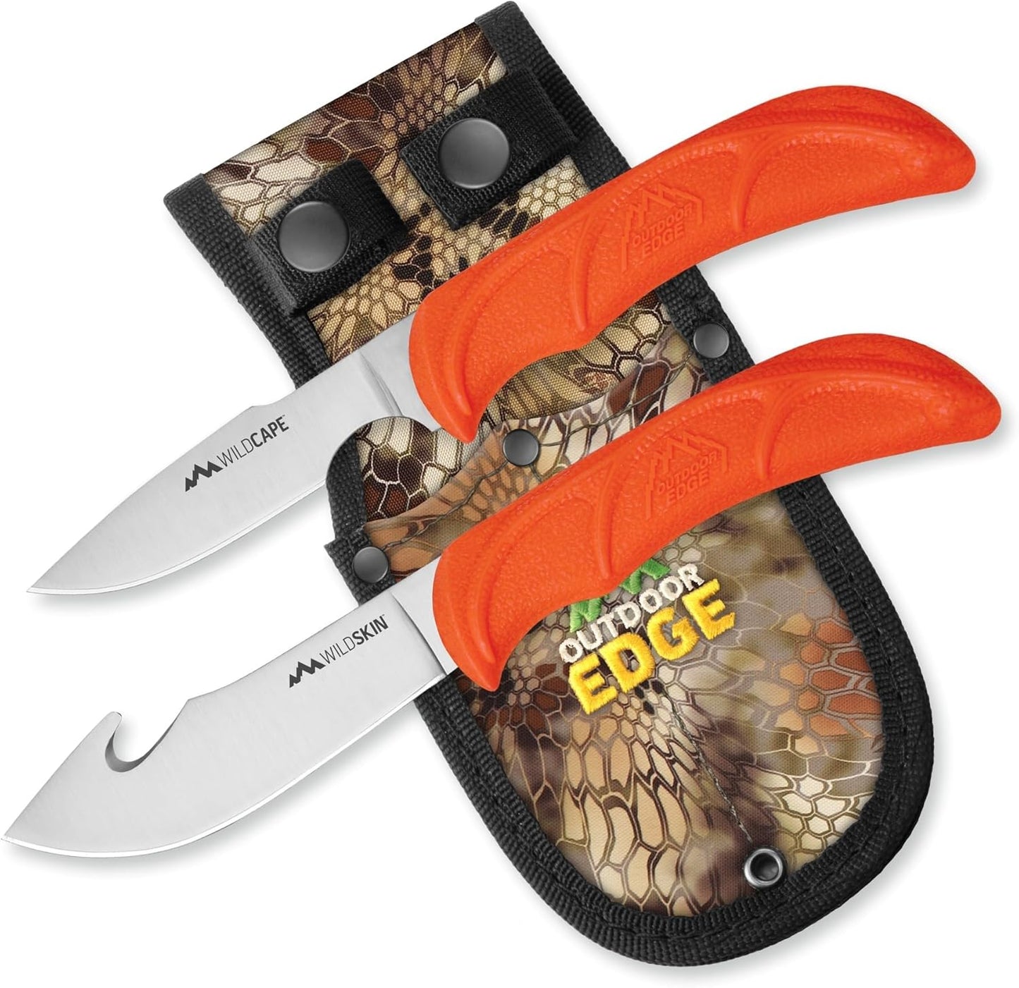 OUTDOOR EDGE WildPair Hunting Knife Set for Game Processing