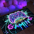 Gaming Area Rug for Boys Gamer Controller Carpet 60in x 39in - Cool
