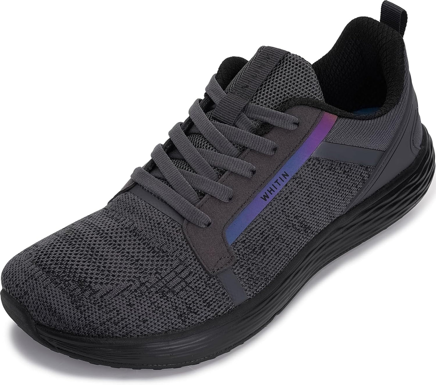 WHITIN Men's Wide Toe Box Road Running Shoes for Comfort