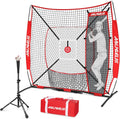 6ftX6ft Baseball Softball Practice Net with Tee and Strike Zone