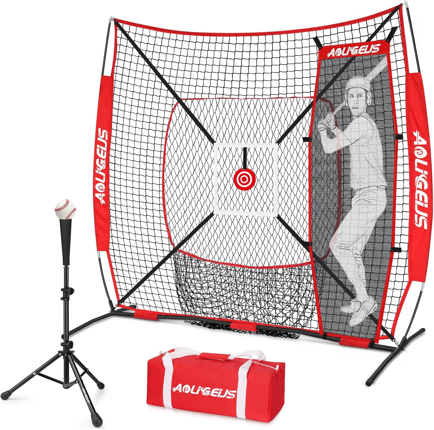 6ftX6ft Baseball Softball Practice Net for Hitting and Pitching