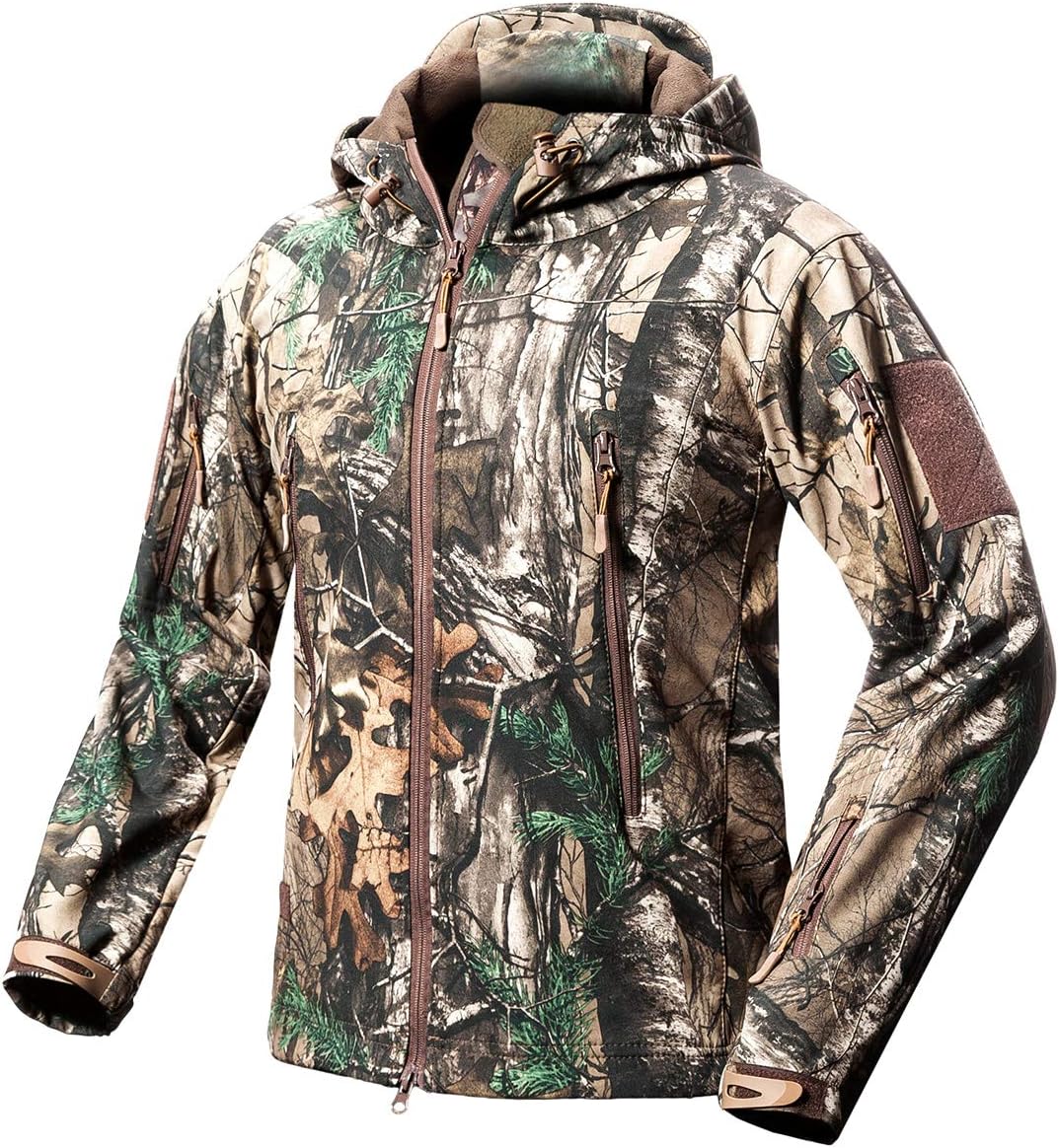 ReFire Gear Men's Soft Shell Tactical Jacket for Outdoor Use