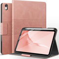 auaua iPad mini 6 Case Pink - Slim Protective Case with Pencil Holder