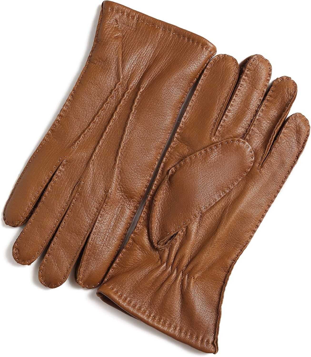 YISEVEN Hand Sewn Deerskin Leather Dress Gloves