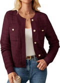 GRACE KARIN Womens Open Front Button Down Knit Cardigan Sweater