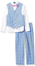 Nautica Boys' 4-Piece Formal Suit Set for Special Occasions
