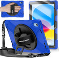 Blue Shockproof Case for iPad 11th/10th Gen 11in/10.9in - Rugged