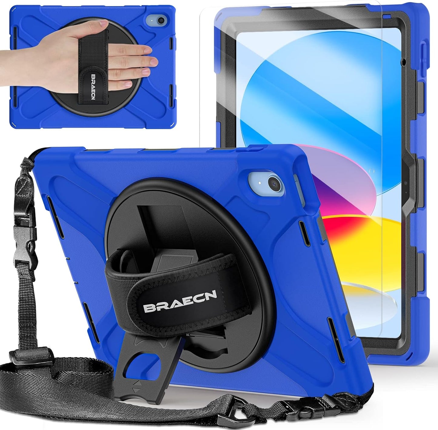 Shockproof Protective Case for iPad 11th/10th Generation 2022/2025