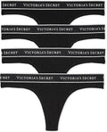 Victoria's Secret Cotton Logo Thong Underwear Multi Pack - Soft