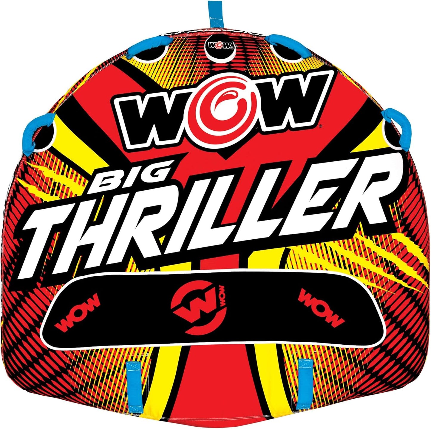 WOW Sports Thriller Towable Deck Tube for Boating Adventures