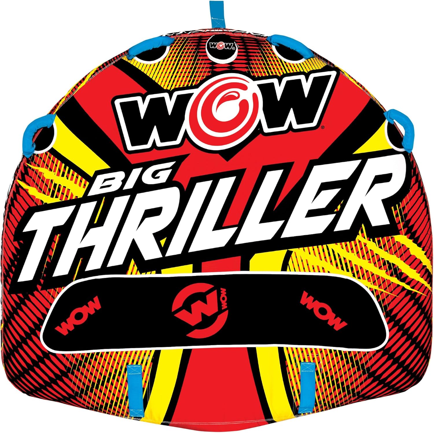 WOW Sports Thriller Towable Deck Tube for Boating Adventures