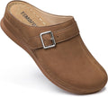 Clogs for Women Slip on Mules Black Navy Brown - Comfortable Walks