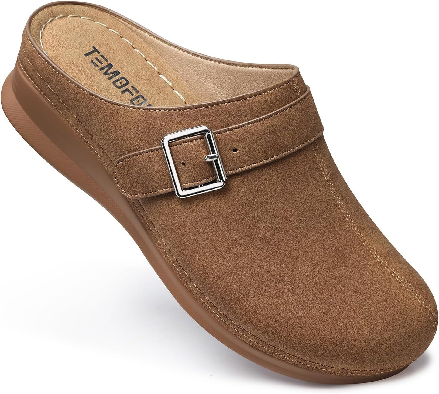 TEMOFON Clogs for Women: Comfortable Slip on Mules for Summer