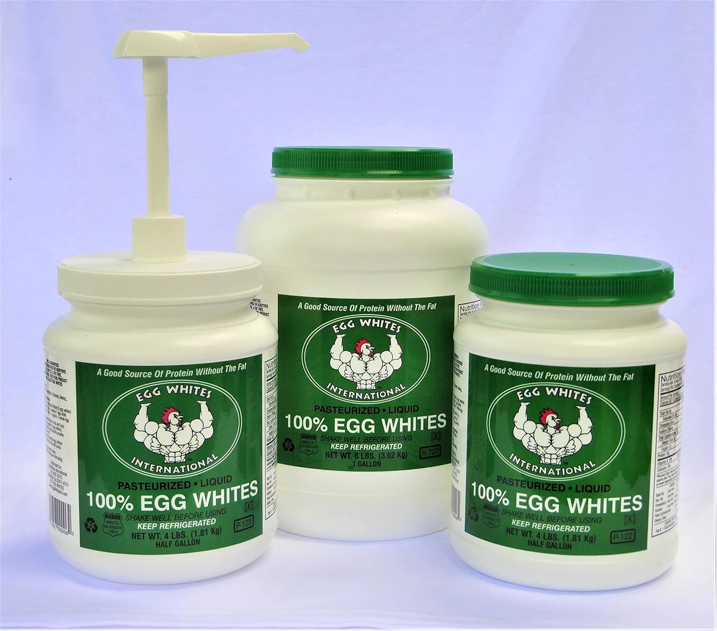 100% Pure Liquid Egg White Protein for Healthy Drinks