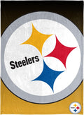 Micro Raschel Throw Blanket 50 x 60 in Gradient - Steelers Fan Cozy
