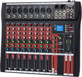 Audio Mixer 8 Channel CT-80S Professional Mixer Board - Compact DJ