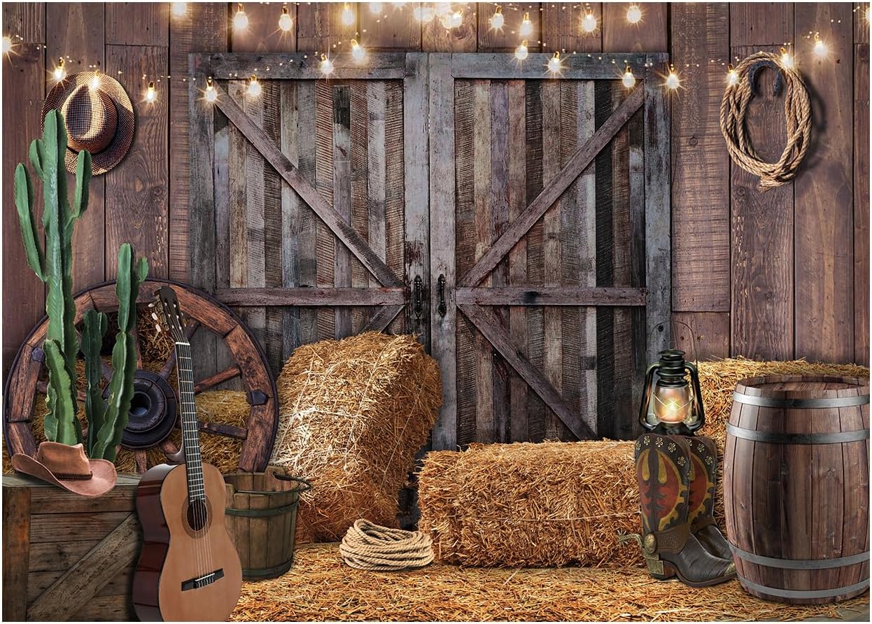 WOLADA Western Cowboy Backdrop for Stunning Photography Events