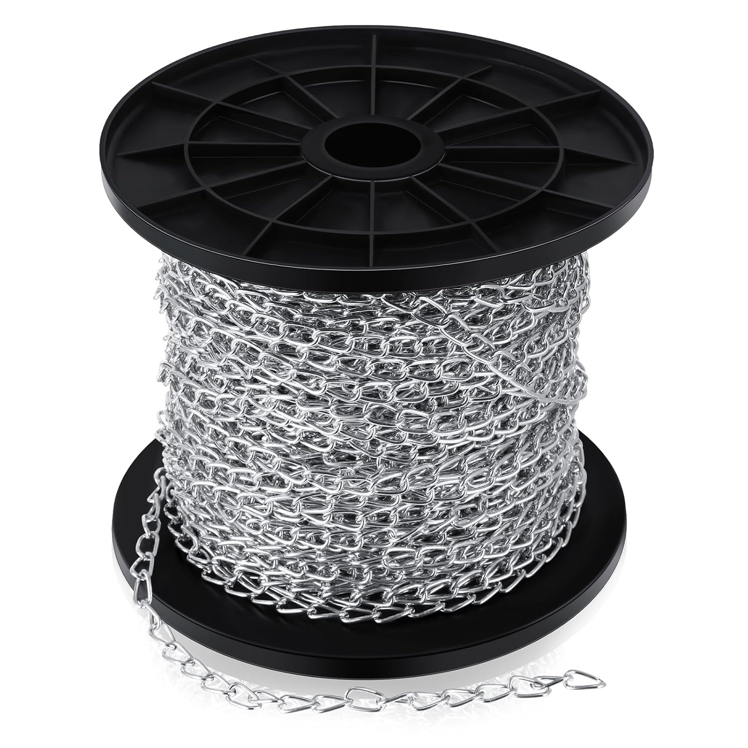 500 ft Galvanized Steel Hanging Jack Chain for Versatile Use