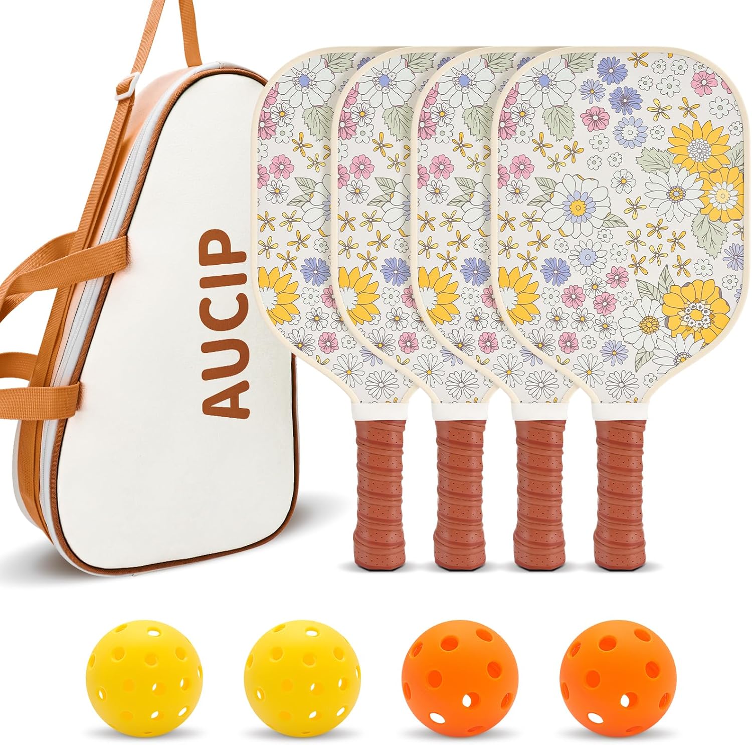Cute USAPA Approved Pickleball Paddles Set of 2 for Everyone
