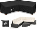Kipiea Patio V-Shaped Sectional Sofa Cover - Heavy Duty Weather