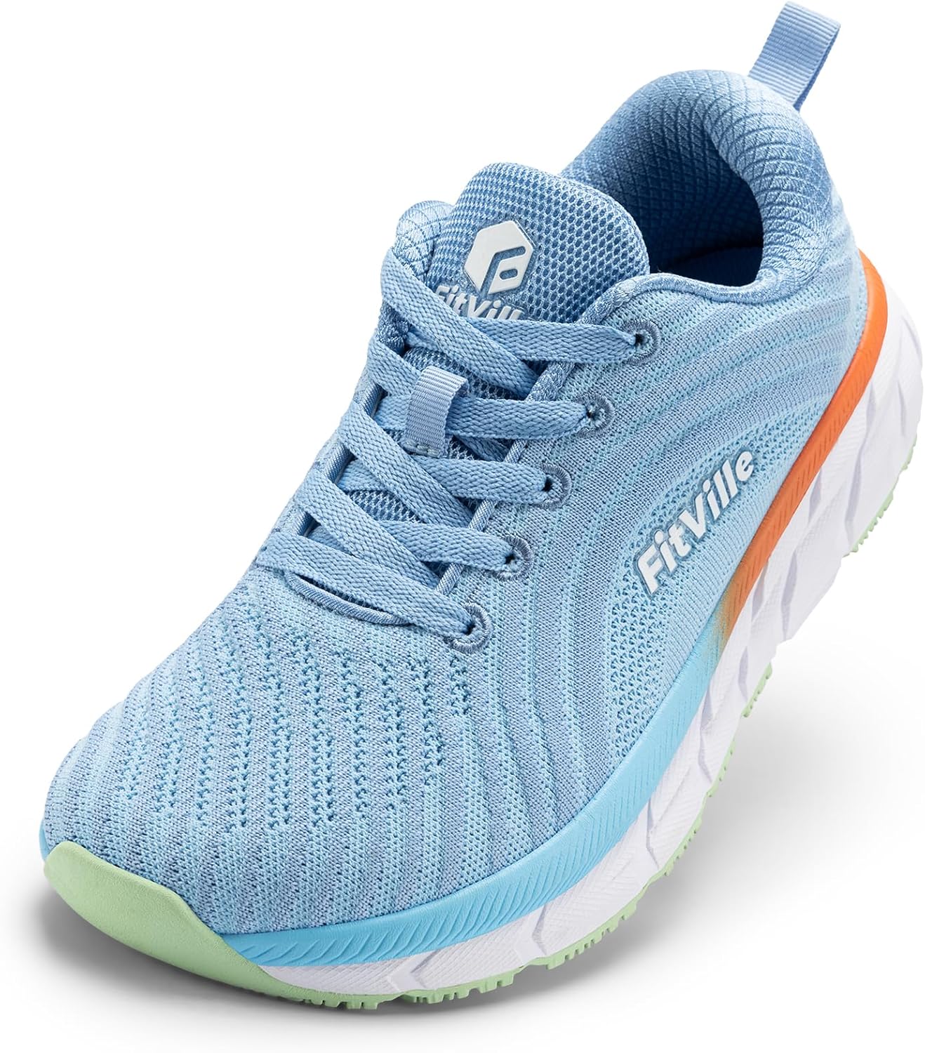 FitVille Wide Toe Box Shoes for Women - Comfortable Walking Shoes