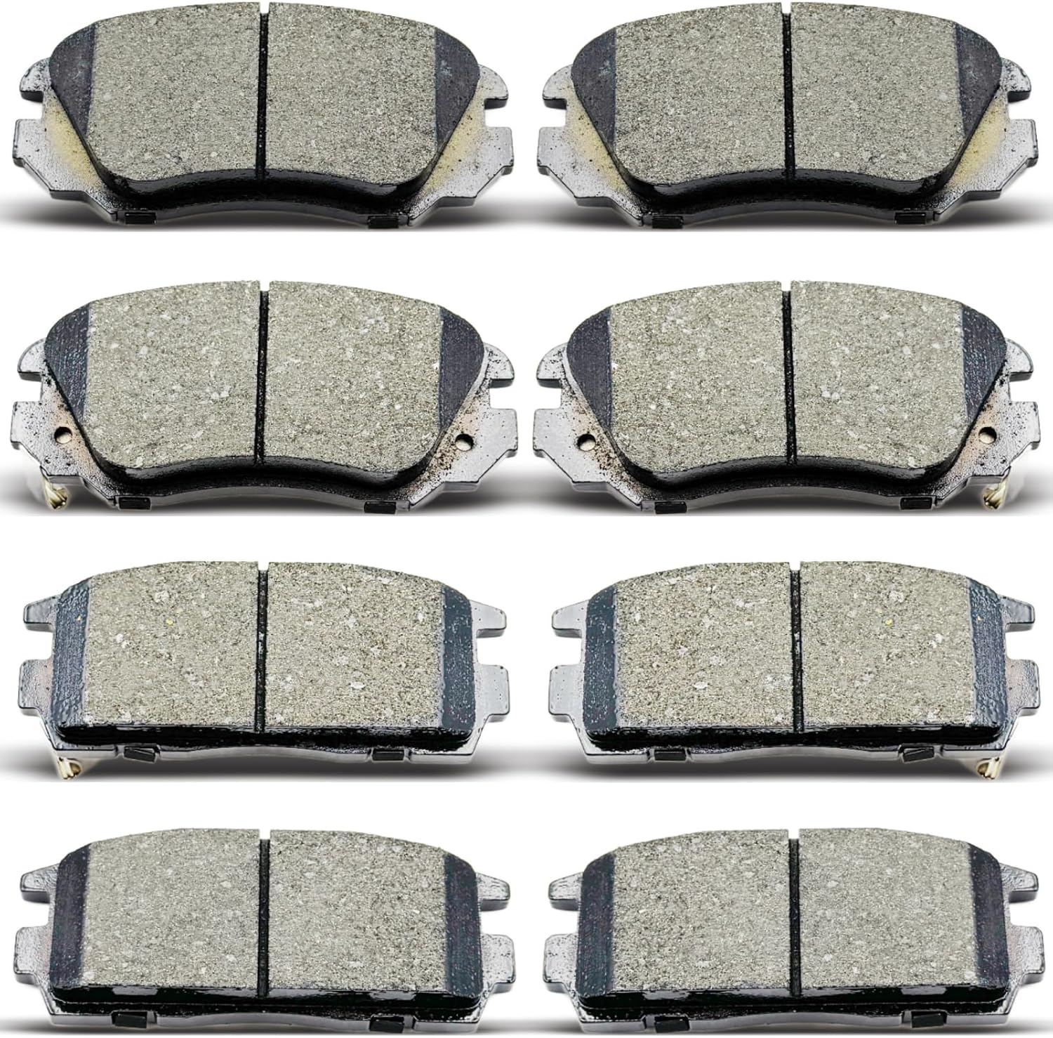 D1275 D1421 Front Rear Ceramic Brake Pads Set for Equinox Terrain