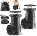 NUMANU 2PACK XXL Collapsible Stool 19.7in - Heavy Duty Portable Seat