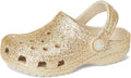 Crocs Kids' Classic Glitter Clog - Sparkly, Comfy Everyday Clog