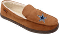 FOCO Men's NFL Football Team Logo Moccasin Slippers - Cozy Fan