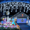 Heceltt Christmas Lights Outdoor 1280 LED Ice Lights - Long 131 ft