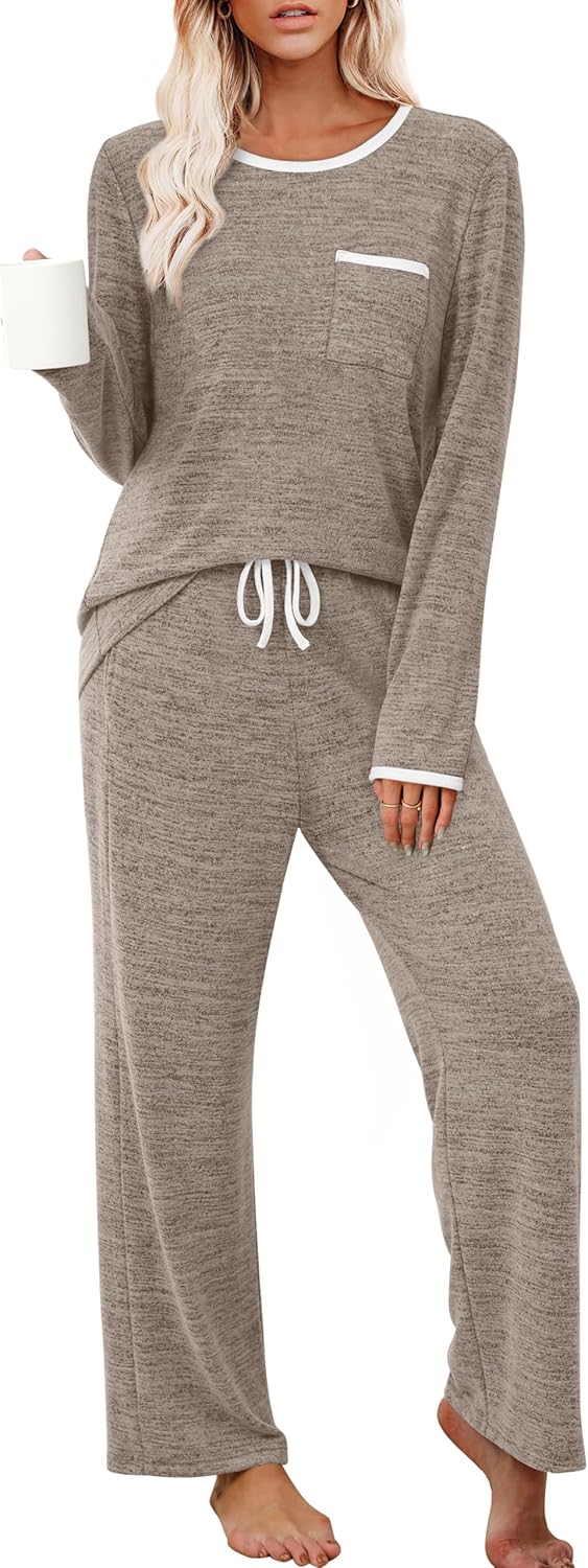 XIEERDUO Womens Pajama Sets Soft Pjs for Cozy Sleepwear