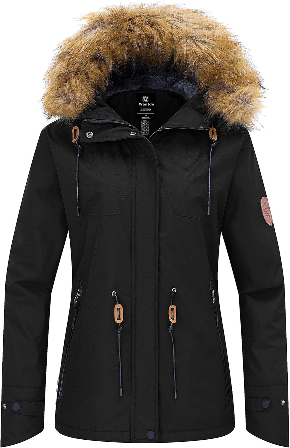 Wantdo Women's Insulated Ski Jacket - Stay Warm in Style