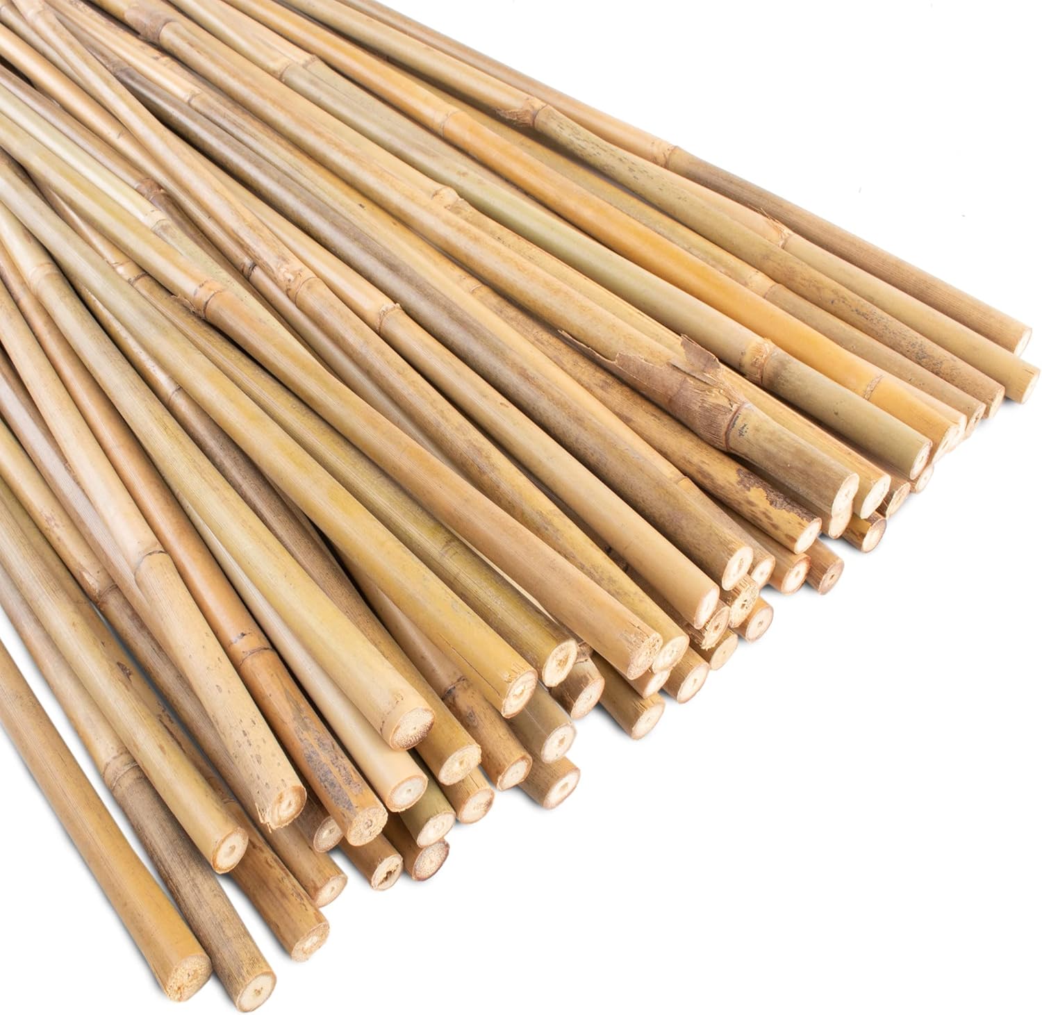 Natural Bamboo Garden Stakes for Indoor and Outdoor Plants