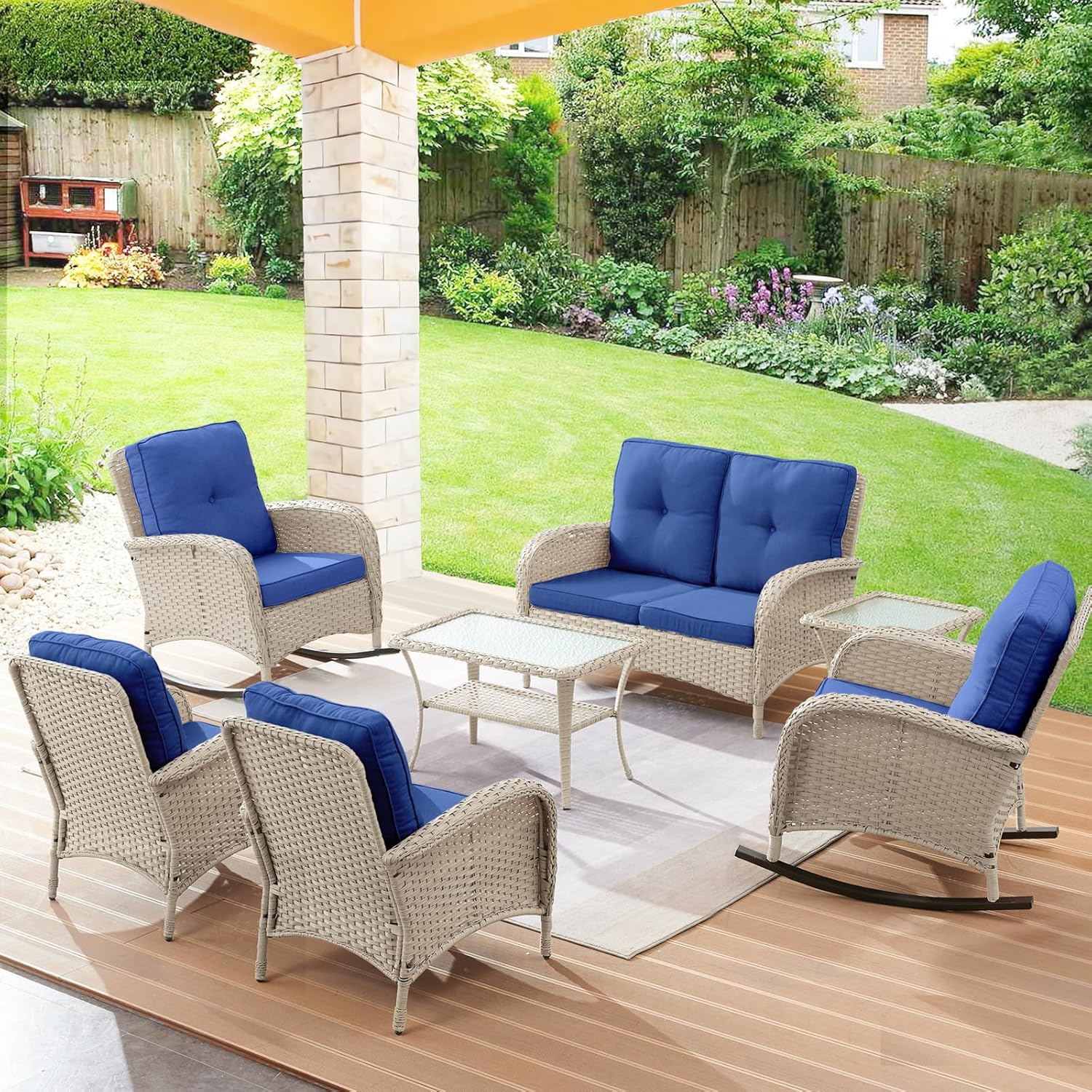 Patio Conversation Sets Wicker Furniture for Outdoor Relaxation
