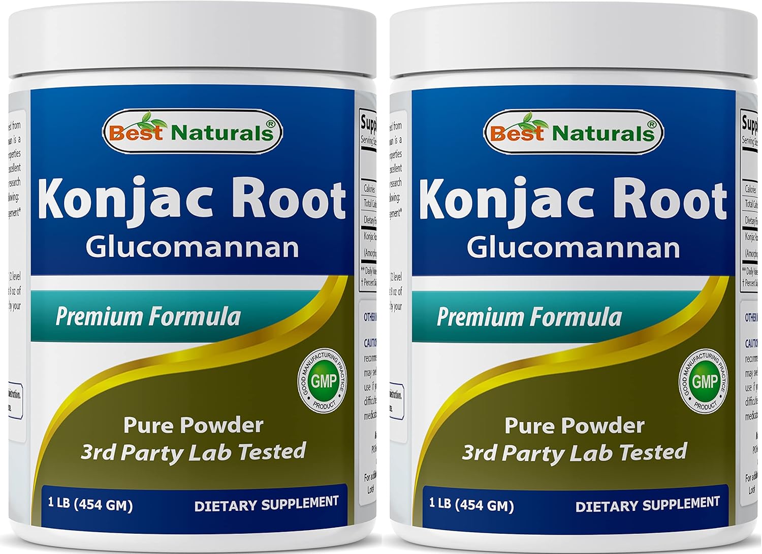 Best Naturals Konjac Glucomannan Root 2 Pack for Health