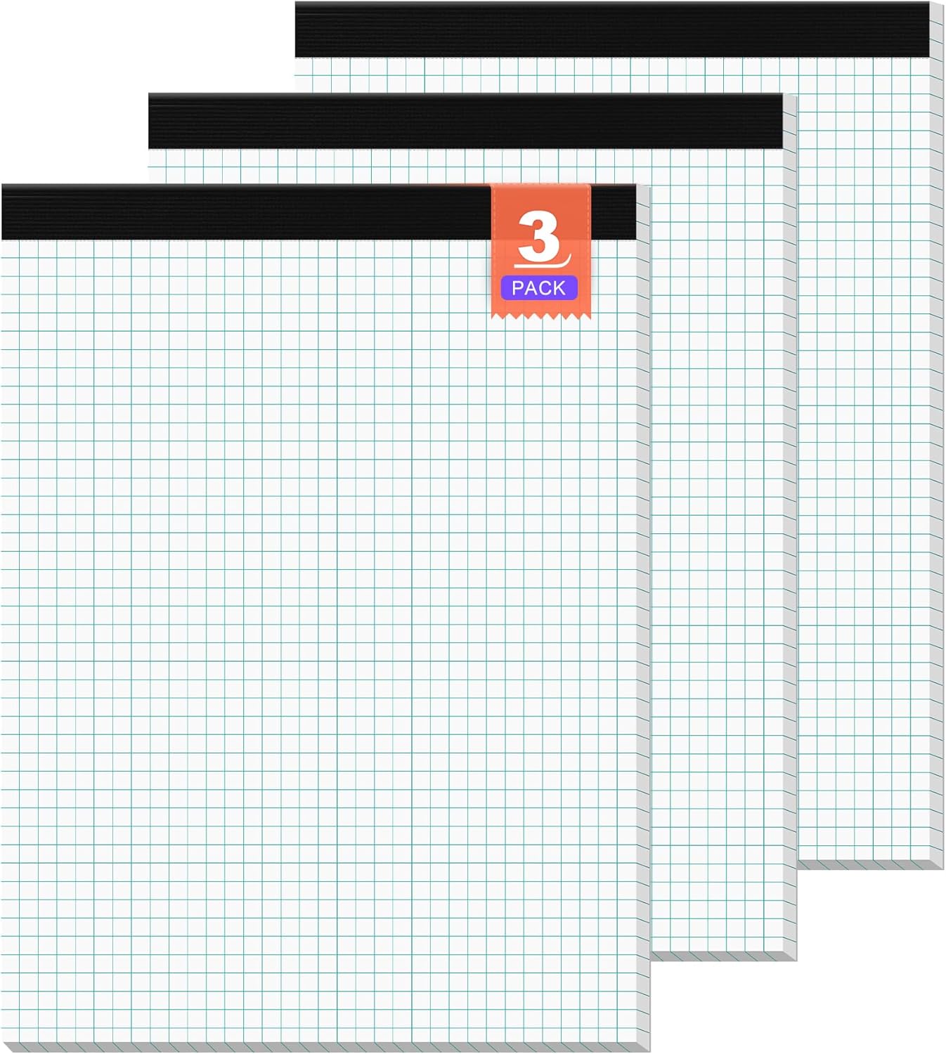 Quad Ruled Legal Pad - Perfect 4x4 Grids! 