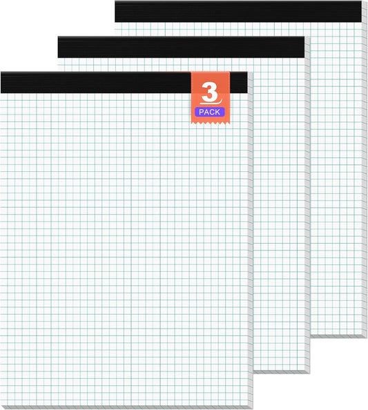 Quad Ruled Legal Pad - Perfect 4x4 Grids! 