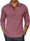COOFANDY Mens Long Sleeve Polo Shirts for Every Occasion